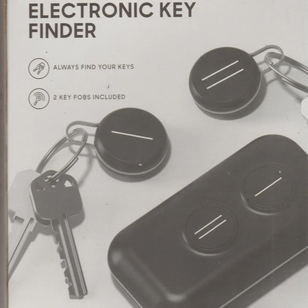 Sharper Image Electronic Key Finder with FREE Phone Stand